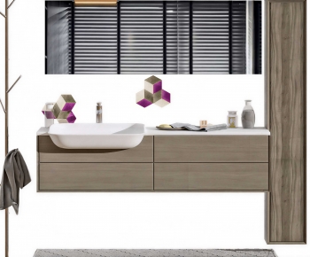 Modern Bathroom Cabinet-ID:547480117