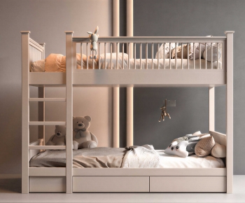 Modern Bunk Bed-ID:303205017