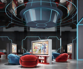 Modern Exhibition Hall-ID:650774004