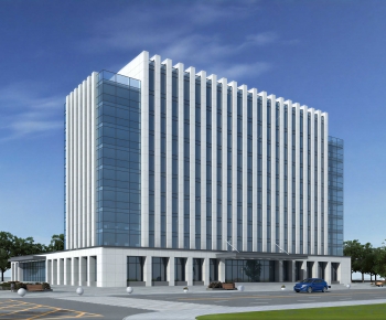 Modern Appearance Of Commercial Building-ID:879846102