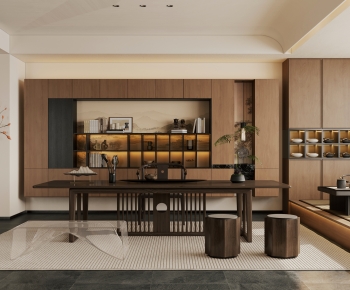 New Chinese Style Tea House-ID:663005113