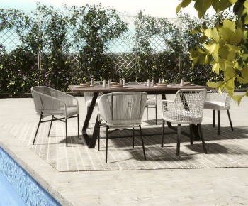 Modern Dining Table And Chairs-ID:255497939