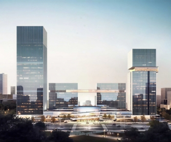 Modern Building Appearance-ID:313977008