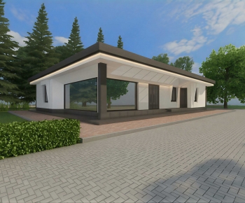 Modern Courtyard/landscape-ID:339365963