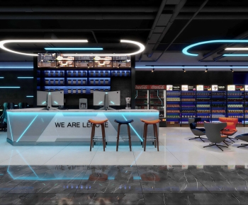 Modern Internet Cafe-ID:152210955