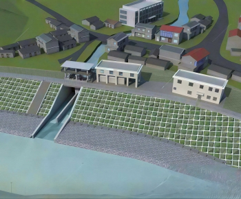 Modern Architectural Bird's-eye View Planning-ID:473310952