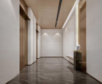 Modern Office Elevator Hall-ID:445570958