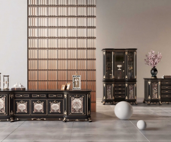 European Style Classical Style Bookcase-ID:387439757