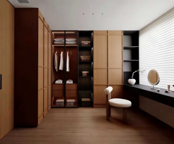 Modern Clothes Storage Area-ID:926702986