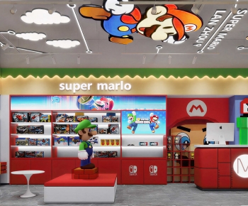 Modern Shopping Mall-ID:365782981