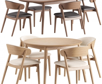 Modern Dining Table And Chairs-ID:127785925