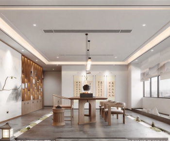 New Chinese Style Teahouse Tea House-ID:975102903
