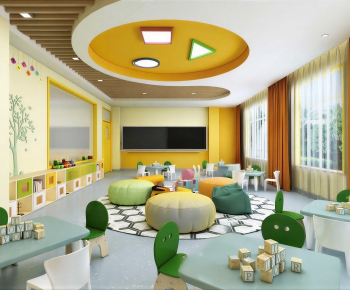 Modern Children's Kindergarten-ID:348905099
