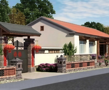 New Chinese Style Residential Building-ID:555562022