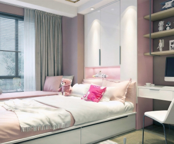 Modern Girl's Room Daughter's Room-ID:549726017