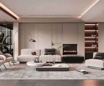 Modern A Living Room-ID:149344926