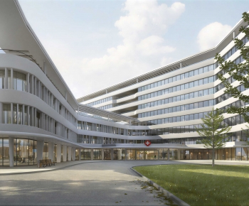 Modern Appearance Of Commercial Building-ID:467820284