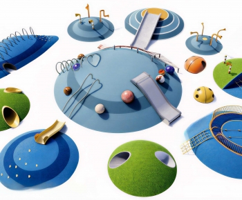Modern Equipment For Children-ID:908627034