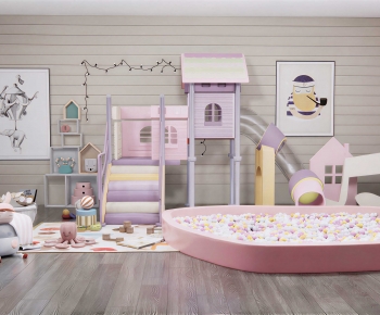 Modern Children's Room Activity Room-ID:682662014