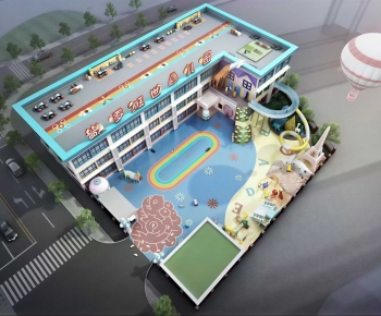 Modern Architectural Bird's-eye View Planning-ID:408832078