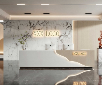 Modern Office Reception Desk-ID:288857948