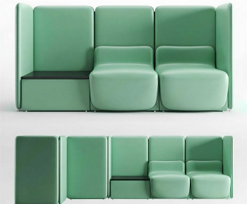 Modern Three-seat Sofa-ID:880595921