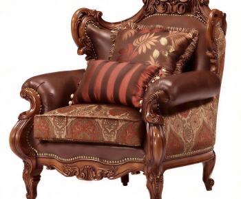 European Style Single Sofa-ID:288649086