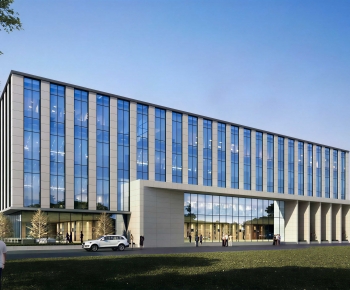 Modern Appearance Of Commercial Building-ID:929009919