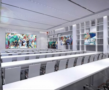 Modern Exhibition Hall-ID:135857114