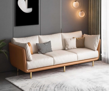Modern Three-seat Sofa-ID:369189981