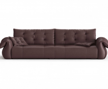 Modern American Style Three-seat Sofa-ID:417511948