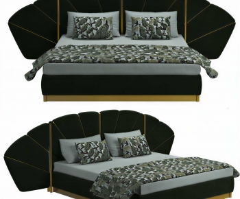 French Style Double Bed-ID:695946938