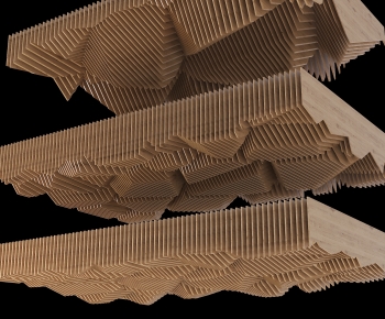 Modern Suspended Ceiling-ID:244957927
