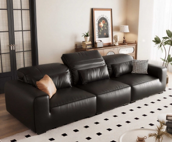 Modern Three-seat Sofa-ID:538621903