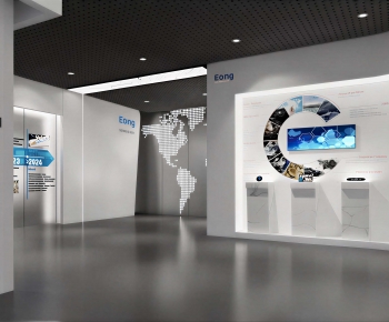 Modern Exhibition Hall-ID:867454051