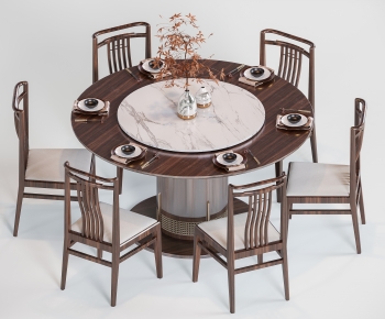 Modern Dining Table And Chairs-ID:958760023