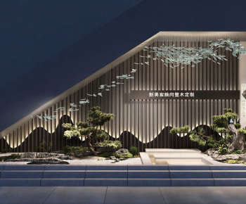 Modern Building Appearance-ID:400269033