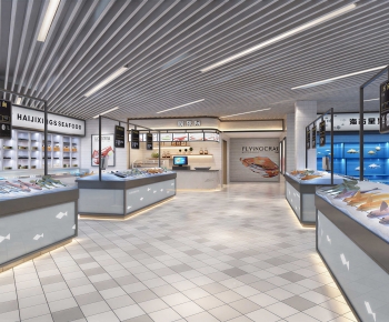 Modern Shopping Mall-ID:523600655