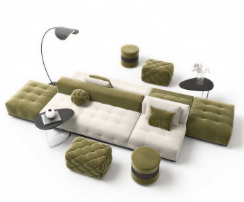 American Style Multi Person Sofa-ID:218538055