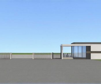 Modern Security Booth-ID:514547116