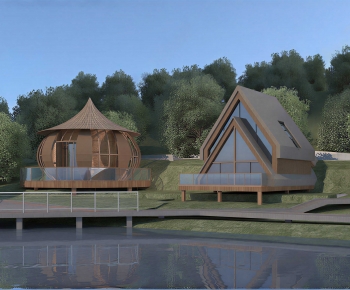 Modern Building Appearance-ID:951781997