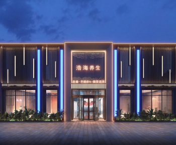 Modern Facade Element-ID:685825118