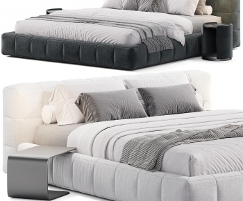 Modern Double Bed-ID:430089958