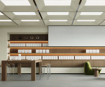 Modern Exhibition Hall-ID:986958033