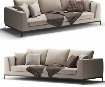 Modern Three-seat Sofa-ID:566138031
