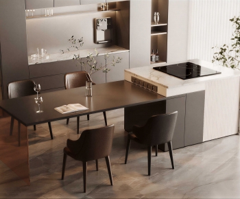Modern Dining Table And Chairs-ID:770251043