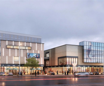 Modern Building Appearance-ID:261651046