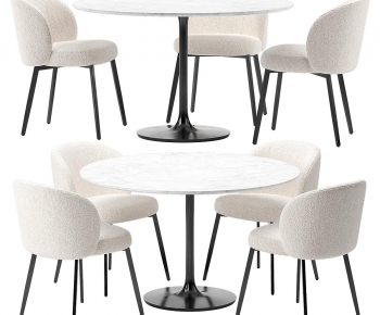 Modern Dining Table And Chairs-ID:207956084
