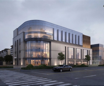 Modern Building Appearance-ID:198935996
