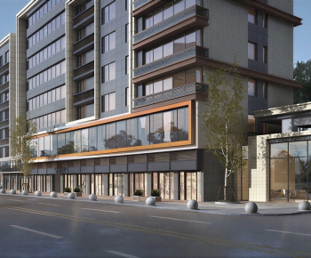 Modern Building Appearance-ID:752809013